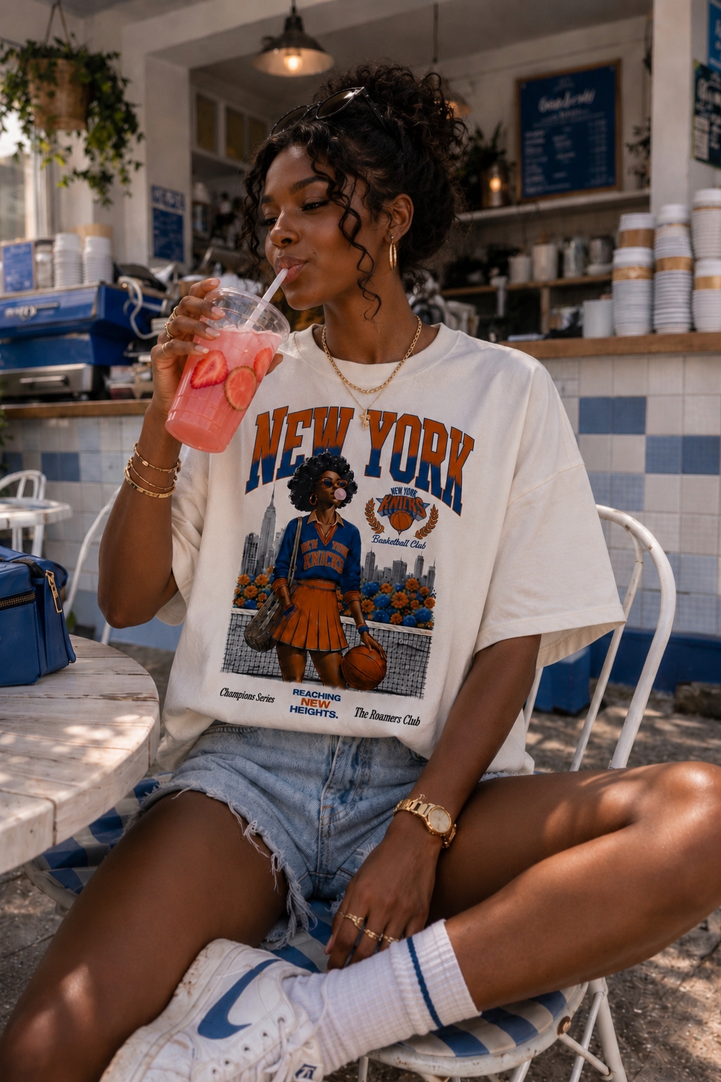 New York Queen City Streetwear Tee – "Reaching New Heights Edition"