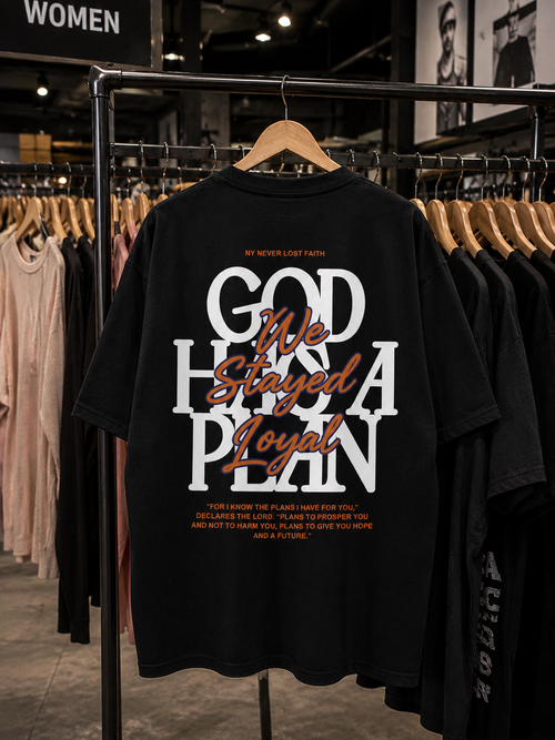 New York "We Stayed Loyal" Knicks Oversized Tee