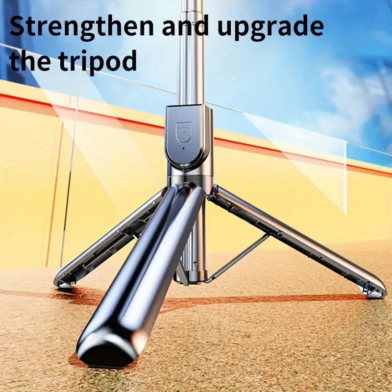 Telescopic Selfie Stick Tripod Monopod Stand Mobile Phone Support Wireless Gimbal Stabilizer For iPhone Android Holder