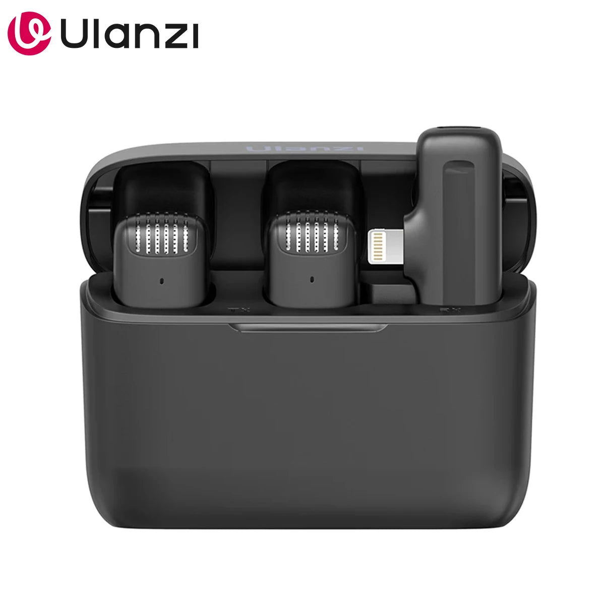 ULANZI Wireless Lavalier Microphone for iPhone 17 16 iPad